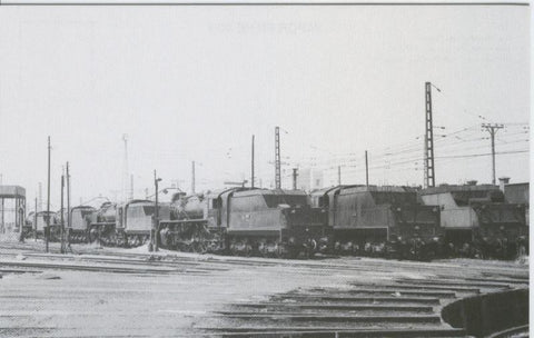 Postal 012651: Locomotoras de vapor Mikado 1-4-1 en desguace