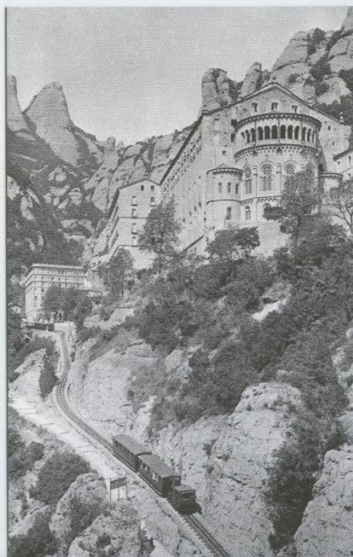 Postal 012653: Cremallera de Montserrat