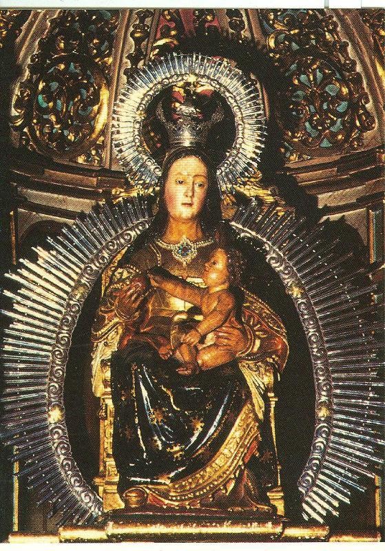 Postal 012659: Virgen Santa Maria La Madre, patrona de Orense