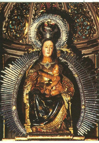 Postal 012659: Virgen Santa Maria La Madre, patrona de Orense