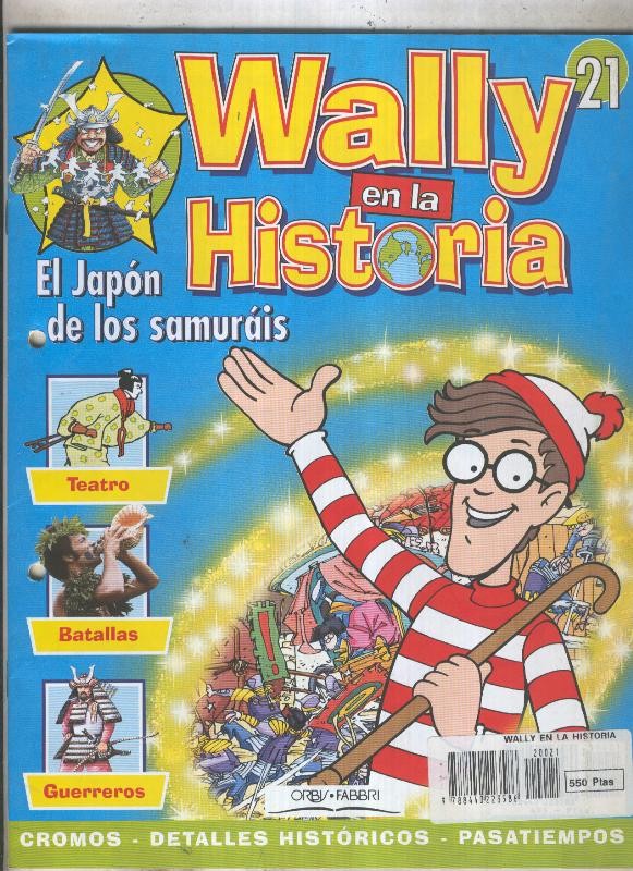 Wally en la historia numero 21: El Japon de los samurais