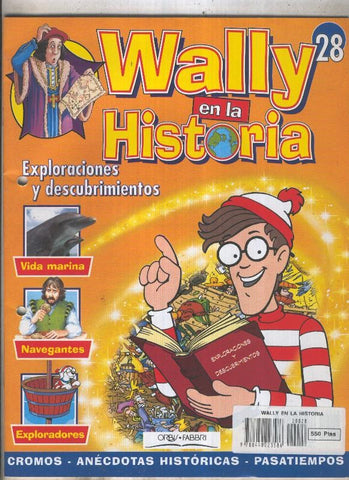Wally en la historia numero 28: Exploraciones y descubrimientos
