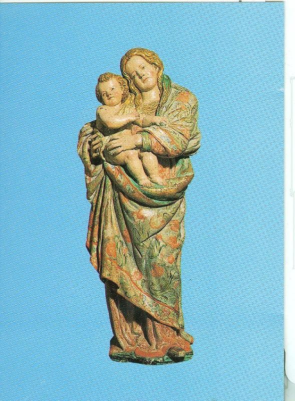 Postal 012672: Virgen Madre en Santuario de Santa Casilda en Buezo