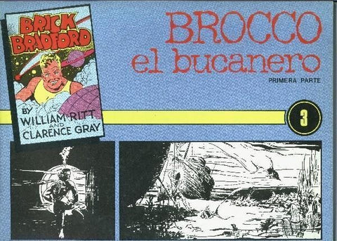 Brick Bradford numero 03: Brocco el bucanero, primera parte