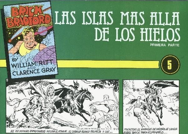 Brick Bradford numero 05: las islas mas alla de los hielos, primera parte
