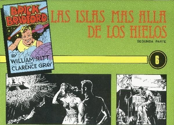 Brick Bradford numero 06: Las islas mas alla de los hielos, segunda parte