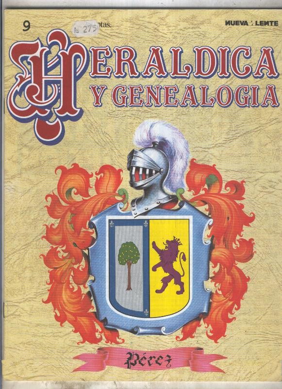 Heraldica y Genealogia numero 09: Perez