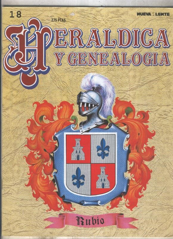 Heraldica y Genealogia numero 18: Rubio