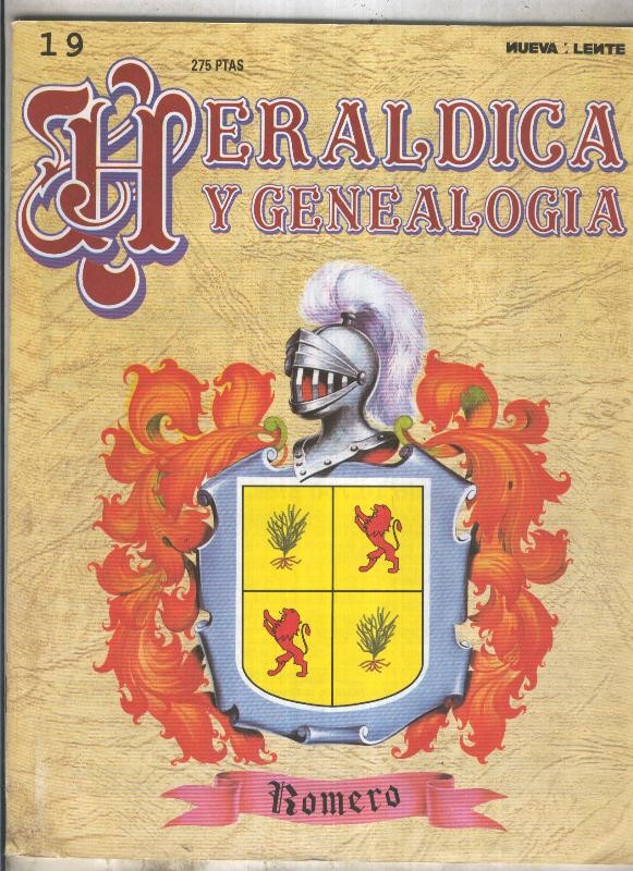 Heraldica y Genealogia numero 19: Romero
