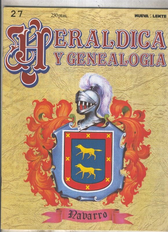 Heraldica y Genealogia numero 27: Navarro