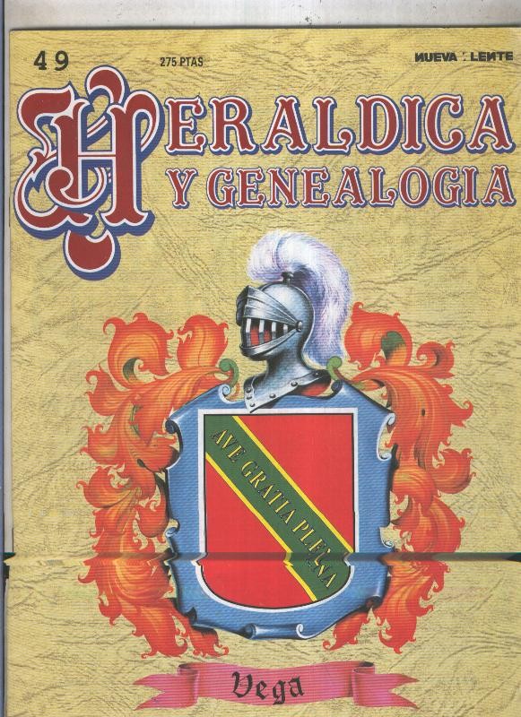 Heraldica y Genealogia numero 49: Vega