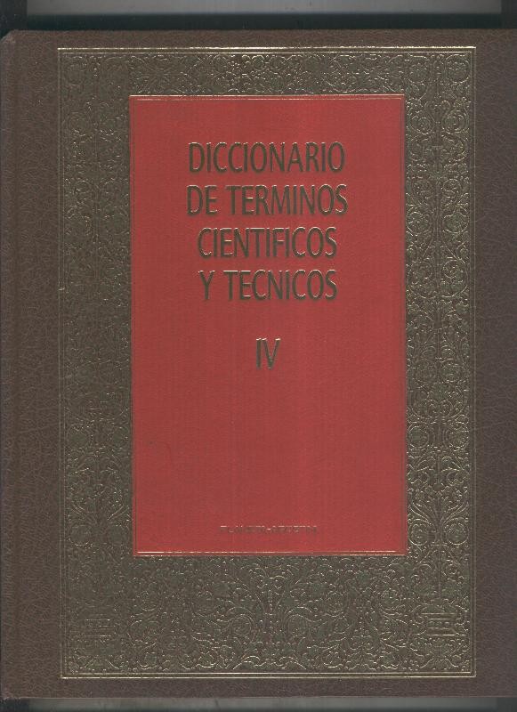 Diccionario de terminos cientificos y tecnicos volumen IV: FRE-MAM