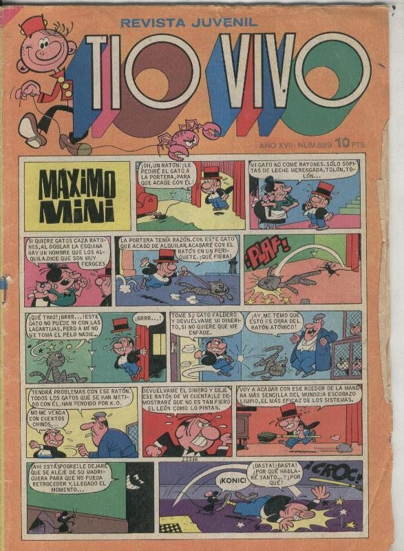 Tio Vivo segunda epoca numero 0689 (numerado 1 en trasera)
