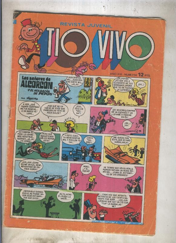 Tio Vivo segunda epoca numero 0774 (numerado 1 en trasera)