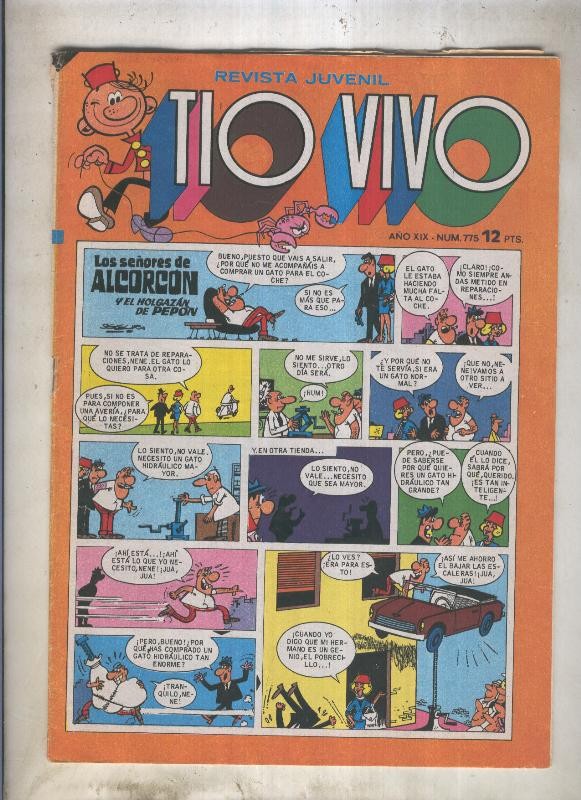 Tio Vivo segunda epoca numero 0775 (numerado 2 en trasera)