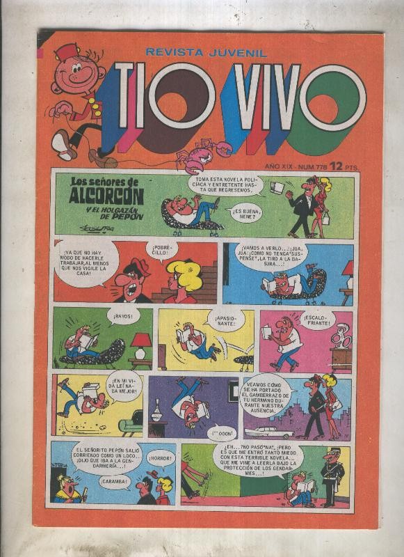 Tio Vivo segunda epoca numero 0778 (numerado 1 en trasera)