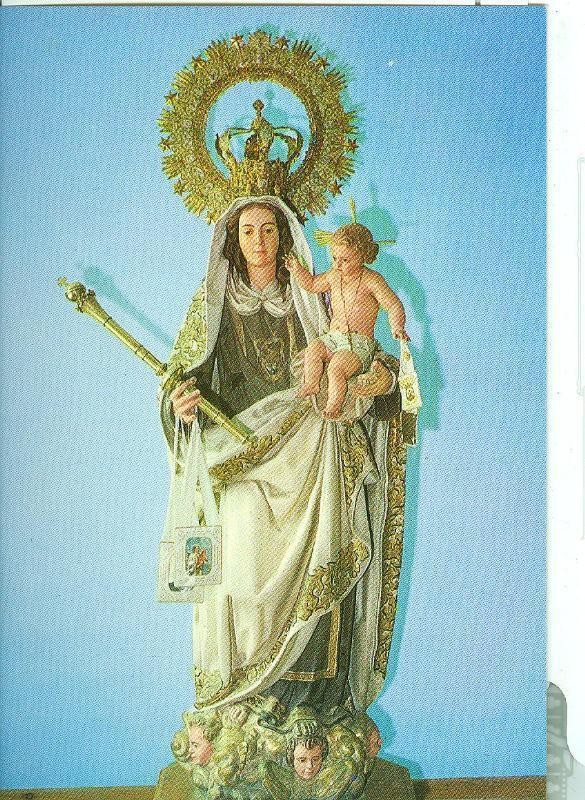 Postal 012679: Virgen del Carmen del Santuario El Carmen en Burgo de Osma (Soria)