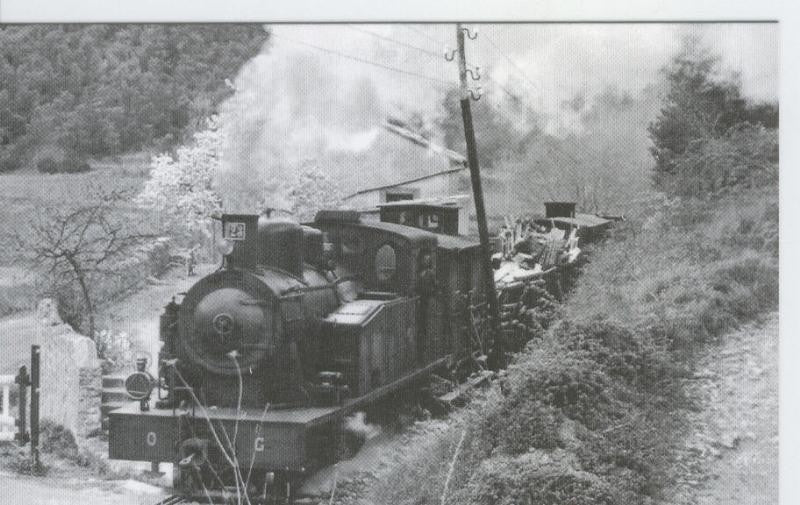 Postal 012691: Locomotora OG-23, año 1971, Sant Feliu de Pallarols