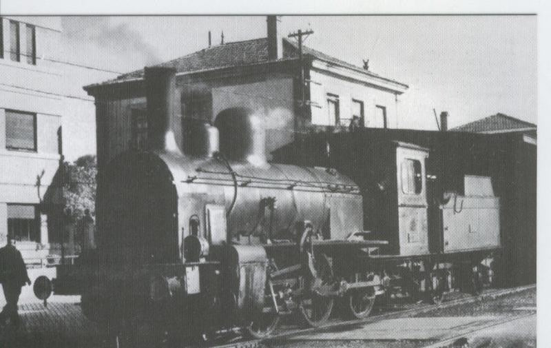 Postal 012692: Locomotora de vapor 030-2522 (ex Oeste 301-310)