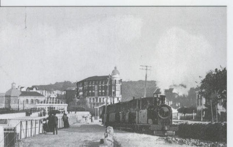 Postal 012695: Tren viajeros en el Piquio,Santander, principio 1900