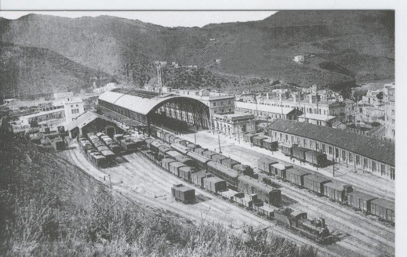 Postal 012708: Estacion de Port Bou, años 20