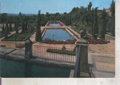 Postal 012716: Jardinez del Alcazar de los Reyes Cristianos en Cordoba