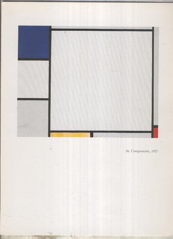 Piet Mondrian: lamina 21: Composicion, 1927