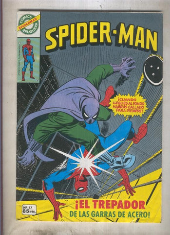 Comics Bruguera: Spiderman numero 17 (numerado 1 en trasera)