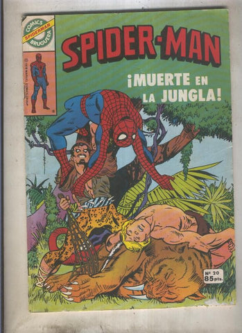 Comics Bruguera: Spiderman numero 20 (numerado 2 en trasera)