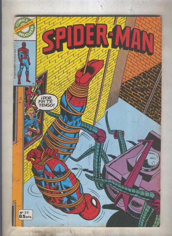 Comics Bruguera: Spiderman numero 22 (numerado 3 en trasera)