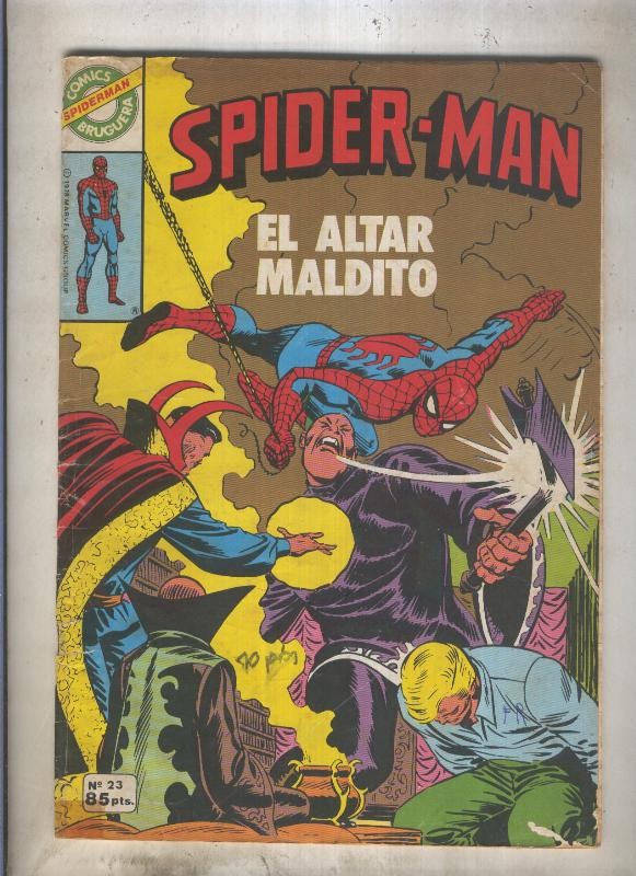 Comics Bruguera: Spiderman numero 23 (numerado 2 en trasera)