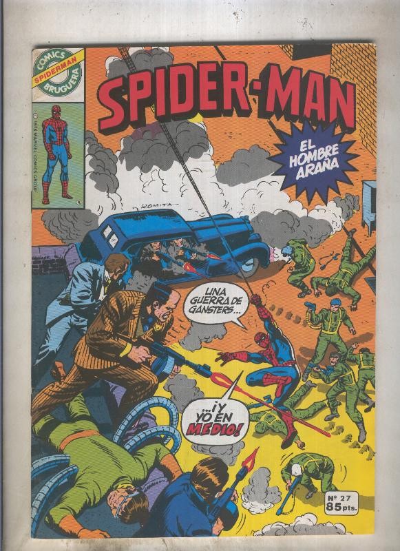 Comics Bruguera: Spiderman numero 27 (numerado 1 en trasera)