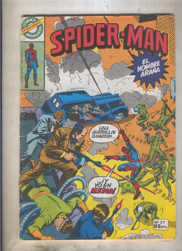 Comics Bruguera: Spiderman numero 27 (numerado 2 en trasera)