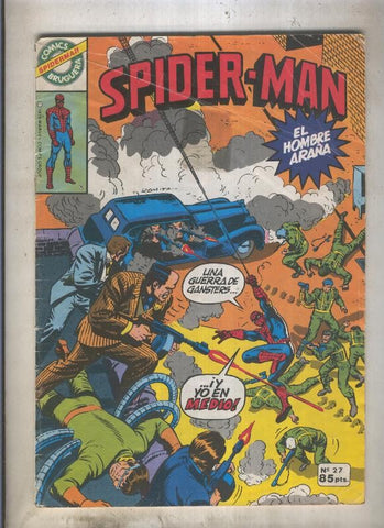 Comics Bruguera: Spiderman numero 27 (numerado 3 en trasera)