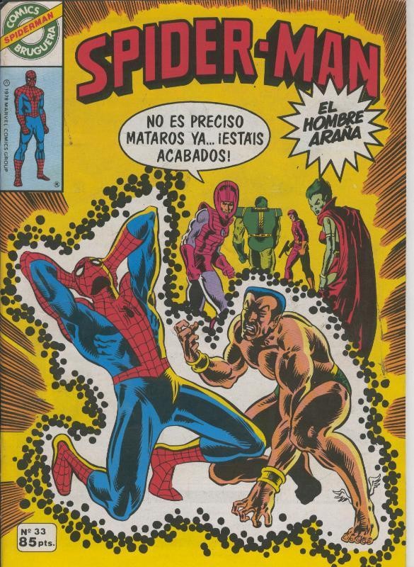 Comics Bruguera: Spiderman numero 33 (numerado 1 en trasera)