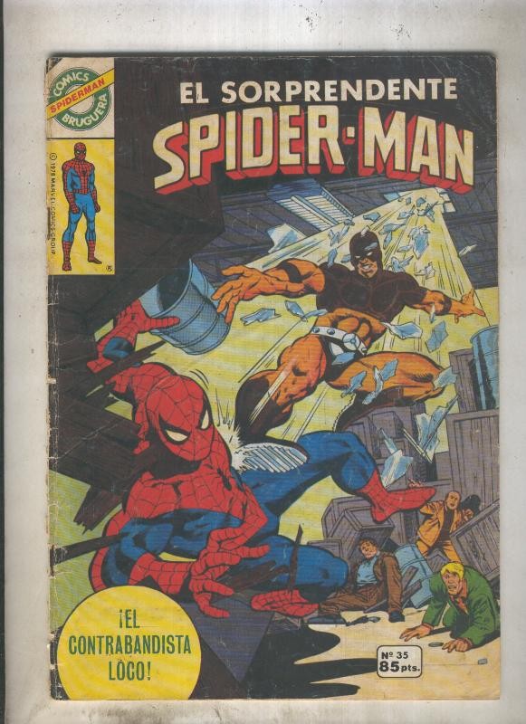 Comics Bruguera: Spiderman numero 35 (numerado 3 en trasera)