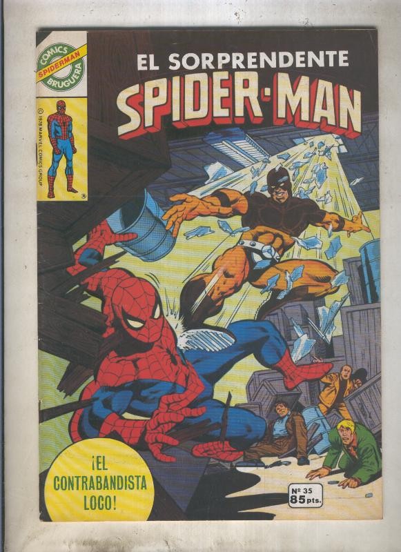 Comics Bruguera: Spiderman numero 35 (numerado 2 en trasera)