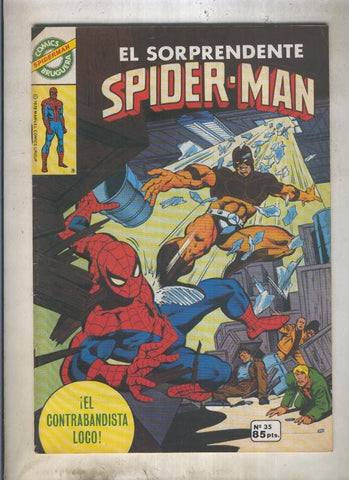 Comics Bruguera: Spiderman numero 35 (numerado 2 en trasera)