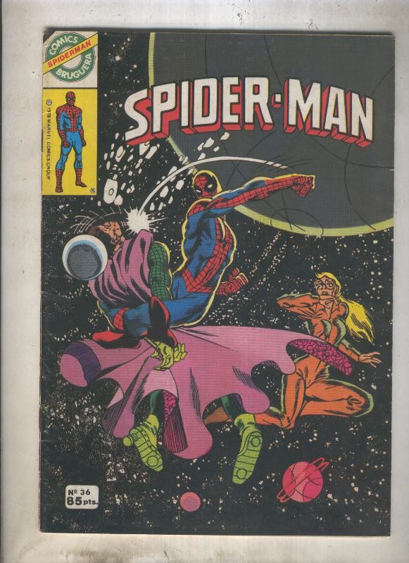 Comics Bruguera: Spiderman numero 36 (numerado 2 en trasera)