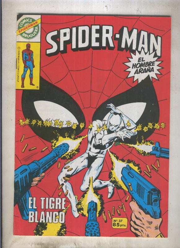 Comics Bruguera: Spiderman numero 37 (numerado 1 en trasera)