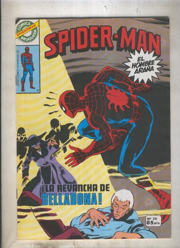 Comics Bruguera: Spiderman numero 38 (numerado 1 en trasera)