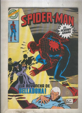 Comics Bruguera: Spiderman numero 38 (numerado 2 en trasera)