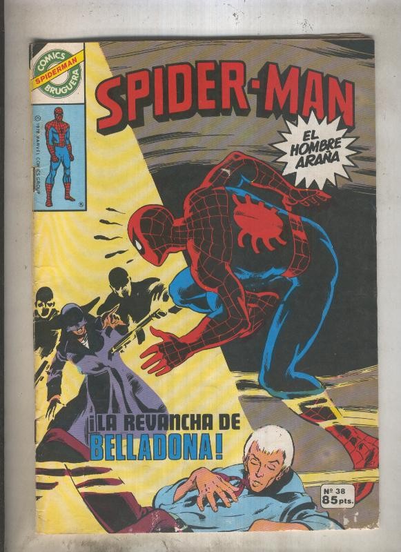 Comics Bruguera: Spiderman numero 38 (numerado 4 en trasera)
