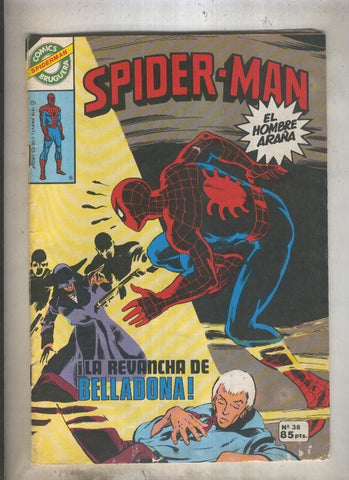 Comics Bruguera: Spiderman numero 38 (numerado 4 en trasera)