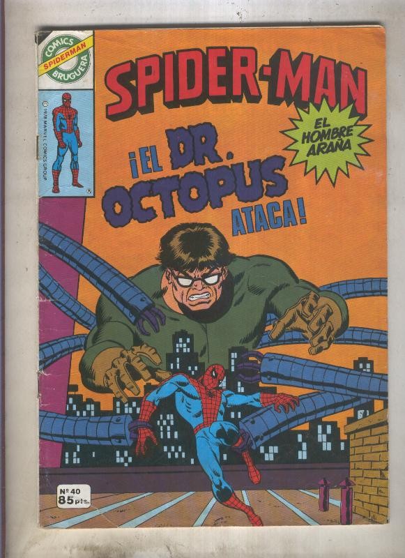 Comics Bruguera: Spiderman numero 40 (numerado 2 en trasera)