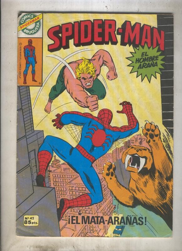 Comics Bruguera: Spiderman numero 42 (numerado 3 en trasera)