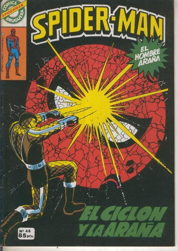 Comics Bruguera: Spiderman numero 48 (numerado 1 en trasera)