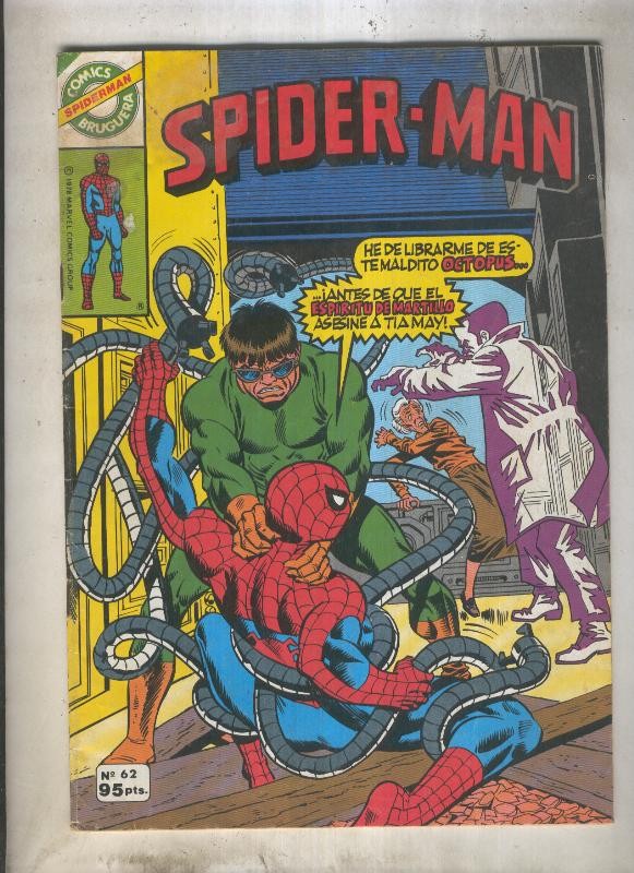 Comics Bruguera: Spiderman numero 62 (numerado 2 en trasera)