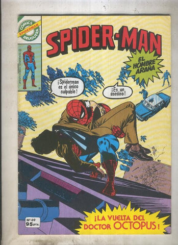 Comics Bruguera: Spiderman numero 69 (numerado 2 en trasera)