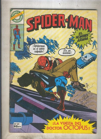 Comics Bruguera: Spiderman numero 69 (numerado 3 en trasera)